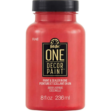 FolkArt One Decor Paint - Lady Bug
