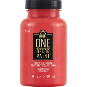FolkArt One Decor Paint - Lady Bug
