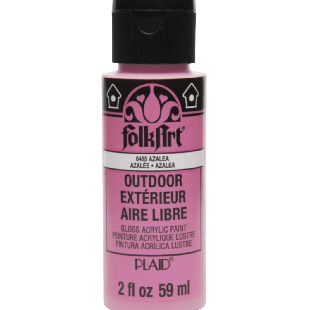 FolkArt Outdoor Acrylic Paint - Azalea