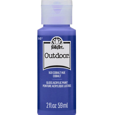 FolkArt Outdoor Acrylic Paint - Cobalt Hue