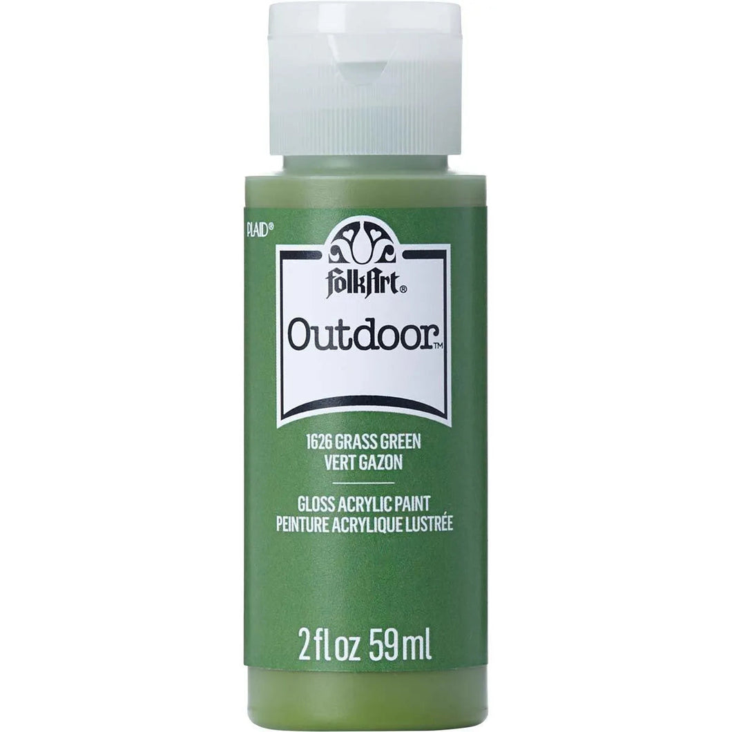FolkArt Outdoor Acrylic Paint - Grass Green