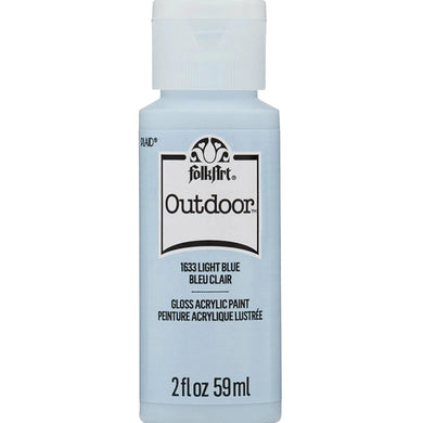 FolkArt Outdoor Acrylic Paint - Light Blue