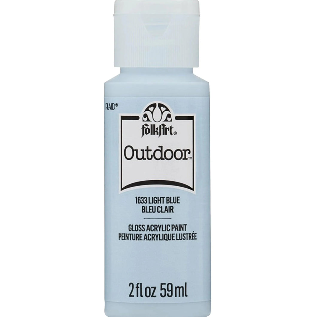FolkArt Outdoor Acrylic Paint - Light Blue
