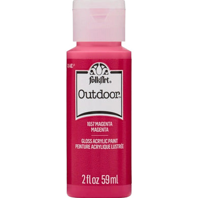 FolkArt Outdoor Acrylic Paint - Magenta