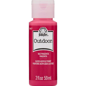 FolkArt Outdoor Acrylic Paint - Magenta