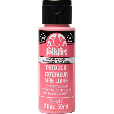 FolkArt Outdoor Acrylic Paint - Melon Mambo