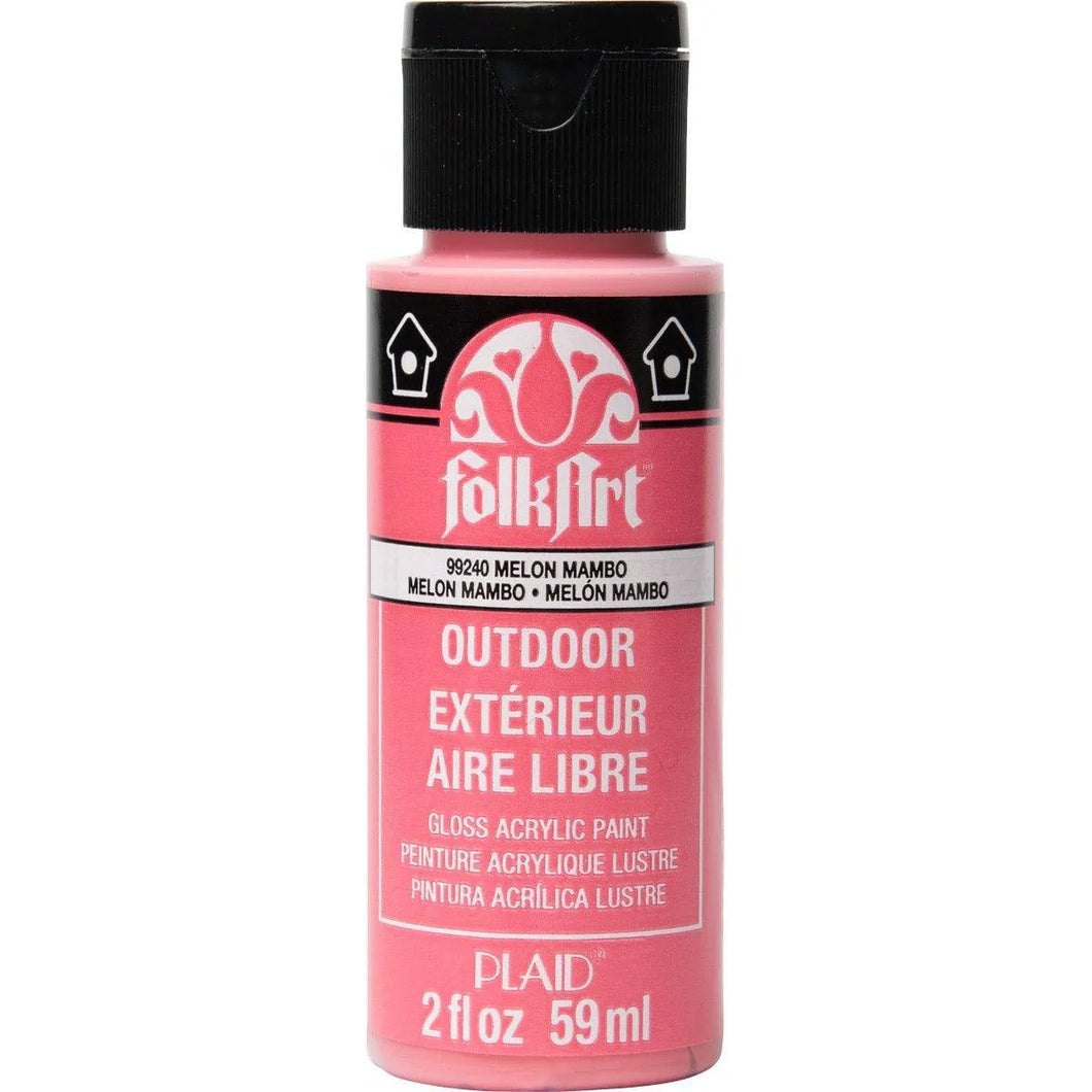 FolkArt Outdoor Acrylic Paint - Melon Mambo