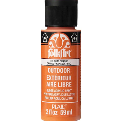 FolkArt Outdoor Acrylic Paint - Pure Orange