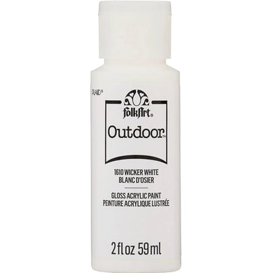 FolkArt Outdoor Acrylic Paint - Wicker White