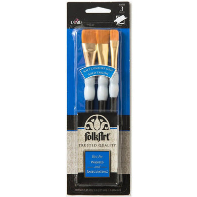 FolkArt Soft Grip Wash Brush Set