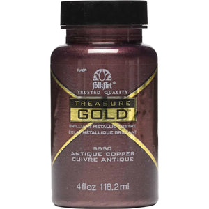 FolkArt Treasure Gold Acrylic Paint - Antique Copper