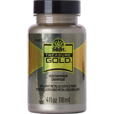 FolkArt Treasure Gold Acrylic Paint - Champagne