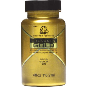 FolkArt Treasure Gold Acrylic Paint - Gold