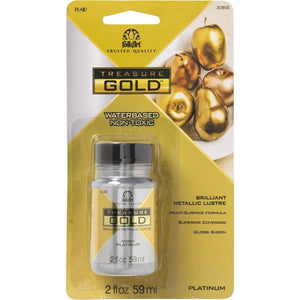 FolkArt Treasure Gold Acrylic Paint - Platinum