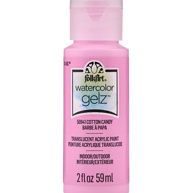 FolkArt Watercolor Gelz Acrylic Paint - Cotton Candy