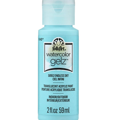 FolkArt Watercolor Gelz Acrylic Paint - Endless Sky