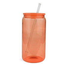 Load image into Gallery viewer, Glass Can Single Wall - Orange