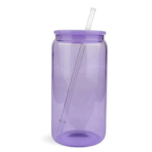 Load image into Gallery viewer, Glass Can Single Wall - Purple