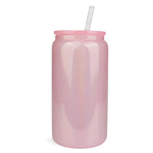 Load image into Gallery viewer, Glass Can Single Wall - Shimmer Light Pink