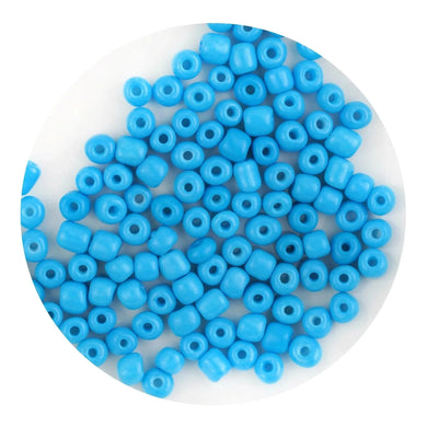Glass Seed String Beads - Aqua