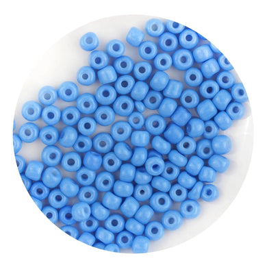 Glass Seed String Beads - Blue