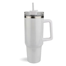 Load image into Gallery viewer, Handled Tumbler Shimmer - White