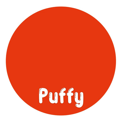 Heat Transfer Vinyl 3D Puffy HTV - Orange