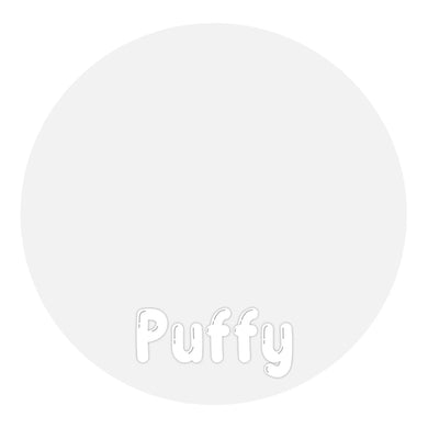 Heat Transfer Vinyl 3D Puffy HTV - White