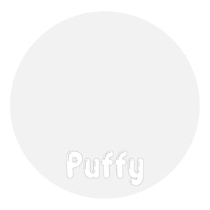 Heat Transfer Vinyl 3D Puffy HTV - White