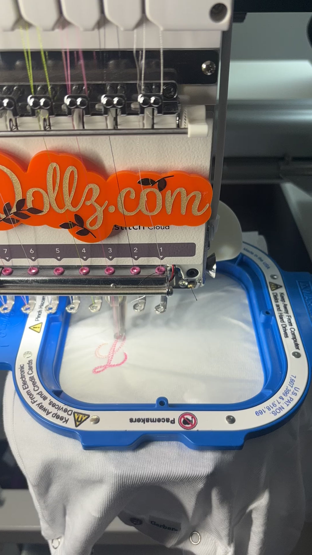 Coming Home Embroidered Long Sleeve Onesie!