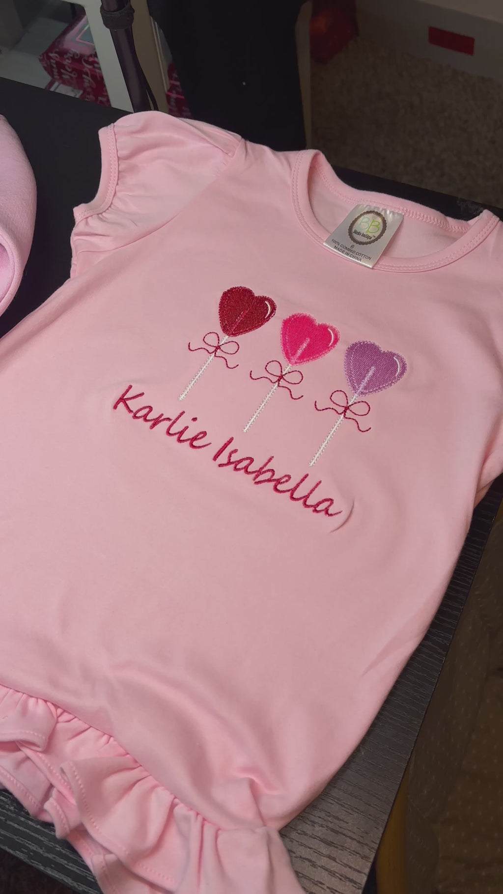 Custom Valentines Lolly💗