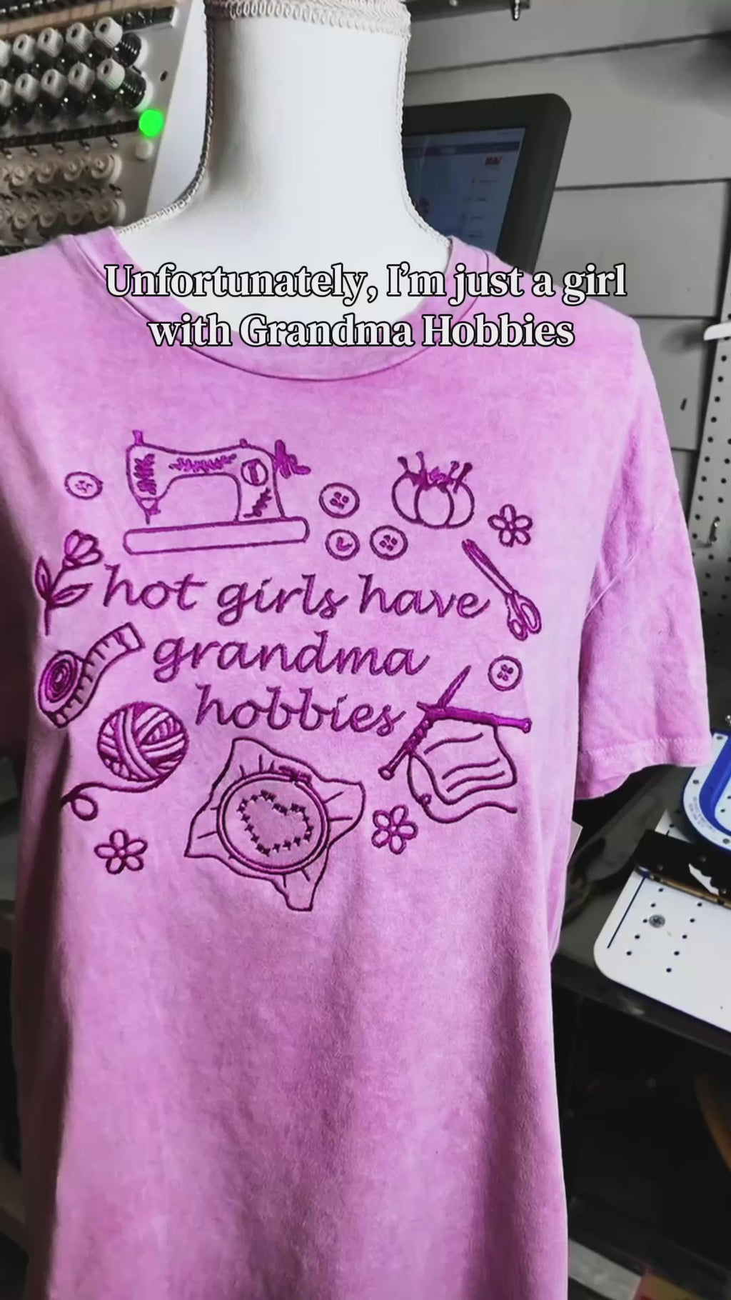 Hot Girls Have Grandma Hobbies🧵🪡💕