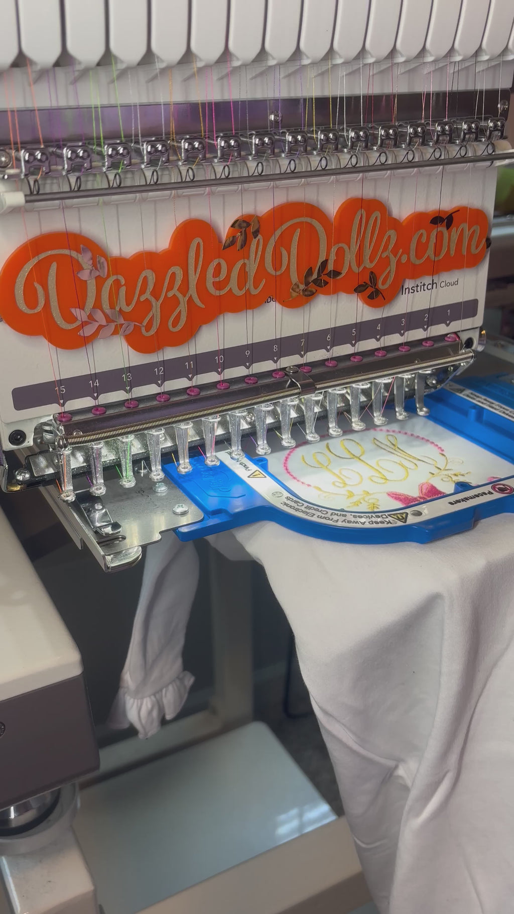 Custom Infant Monogramed Nightgown