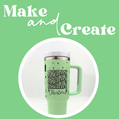 Project - Merry Christmas Tumbler