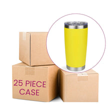 Load image into Gallery viewer, 20 oz Travel Tumbler  - Yellow