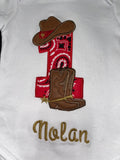 Wild one Cowboy Onesie!