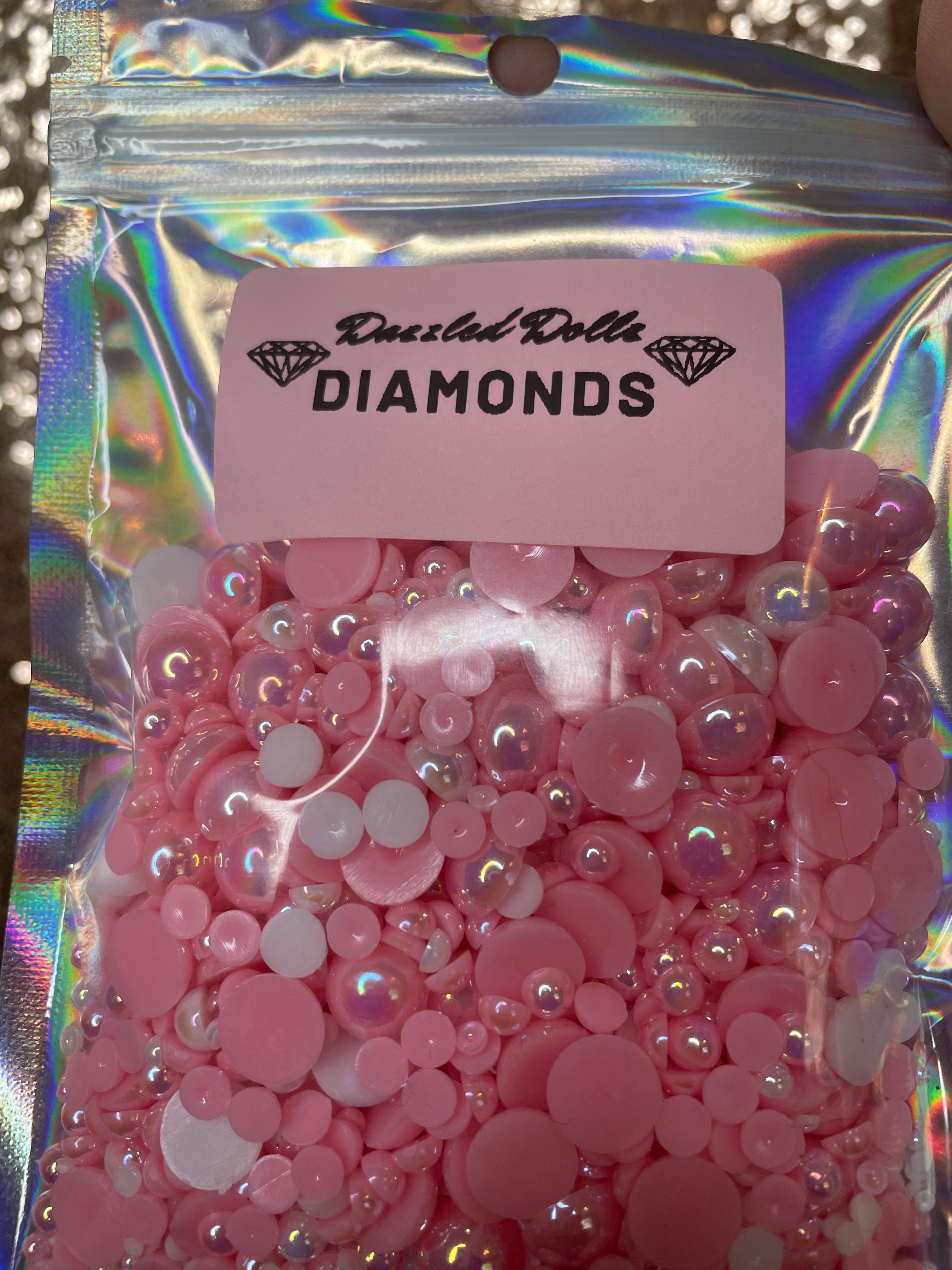 Pink and white pearls!