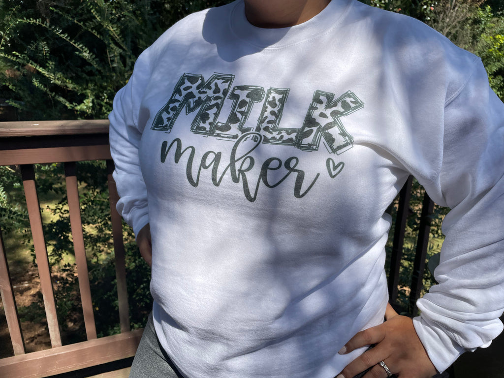 Milk maker 🐄🐮🥛 crewneck