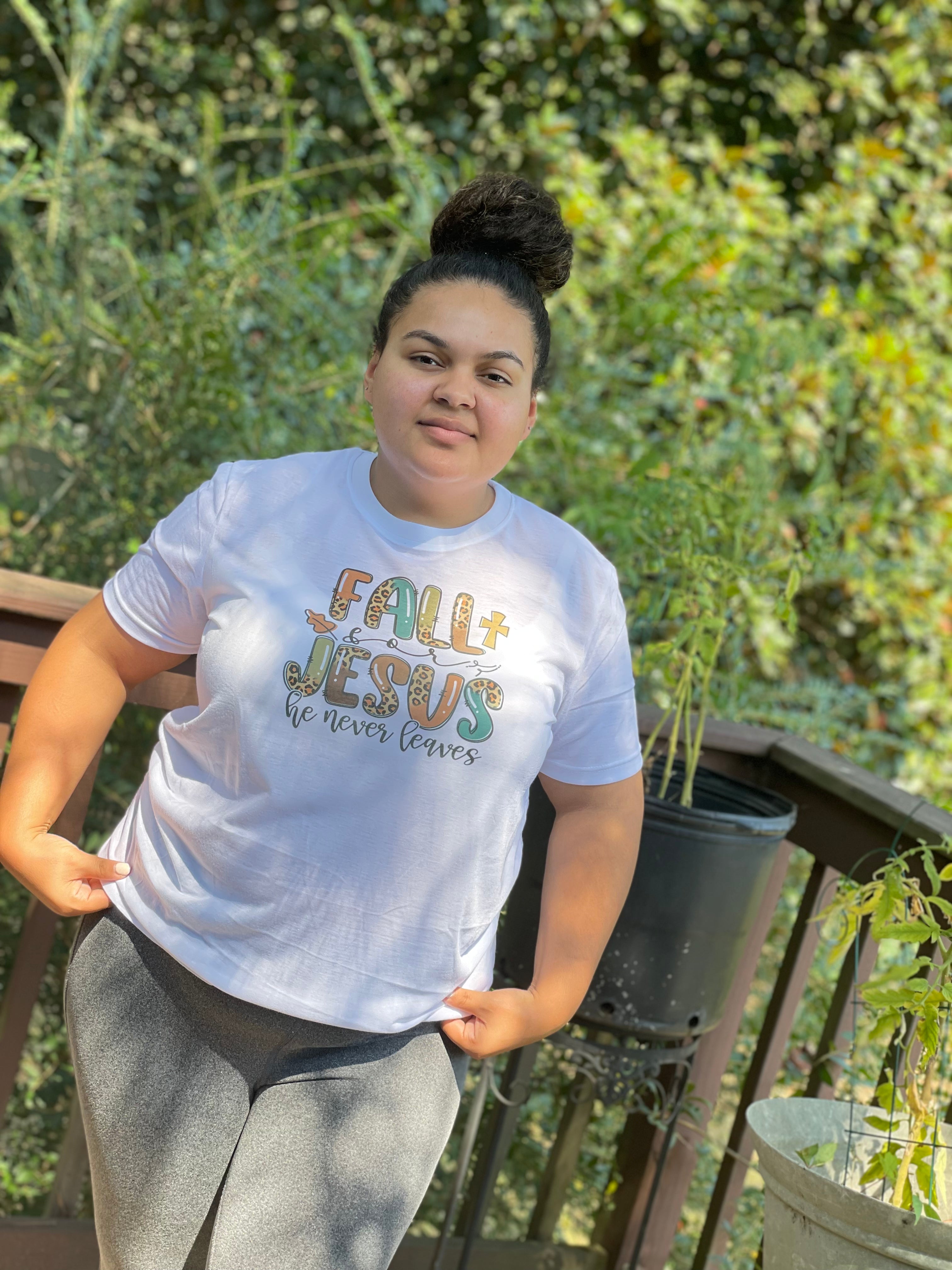 Jesus never leaves 🍁