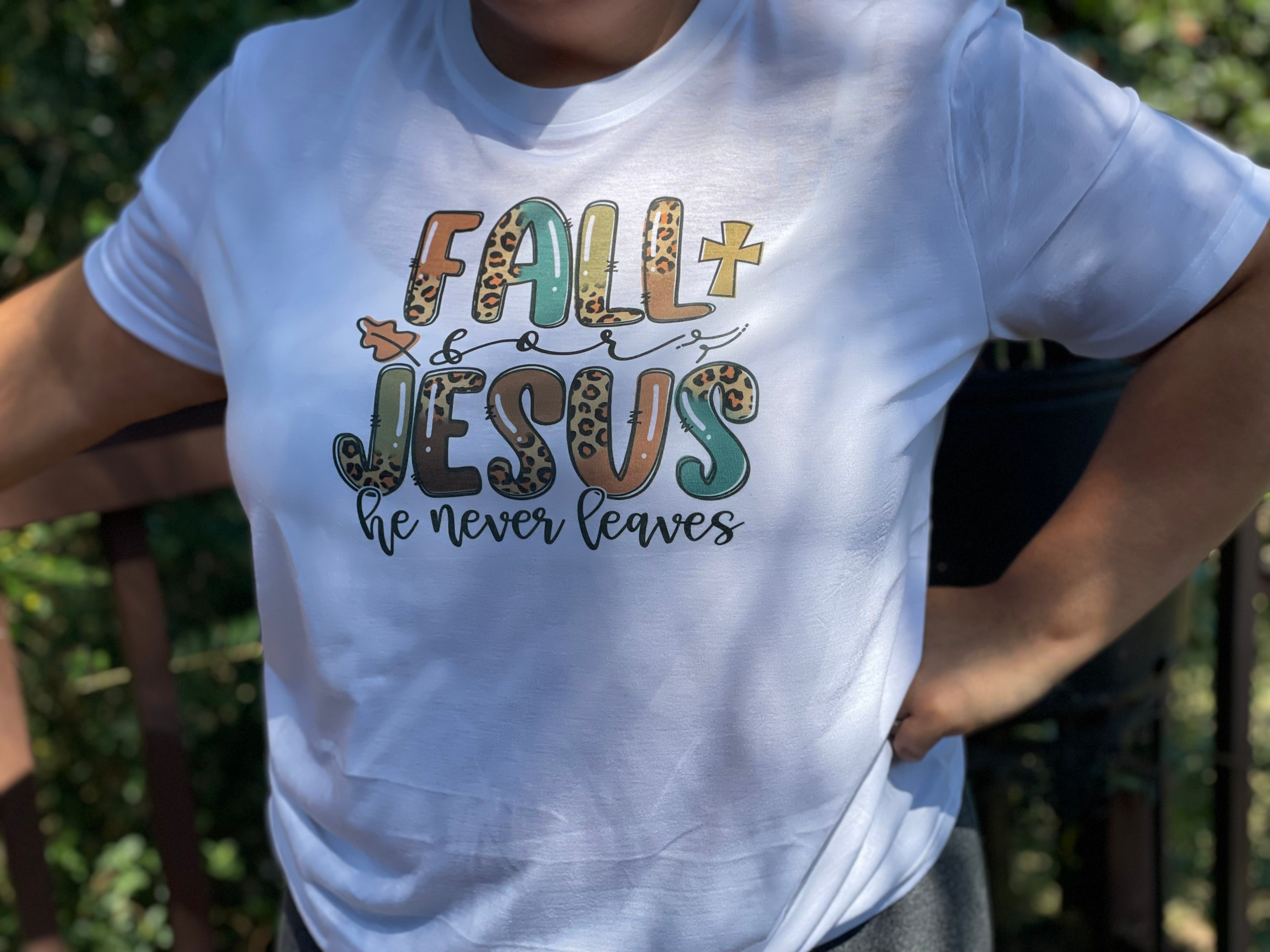 Jesus never leaves 🍁