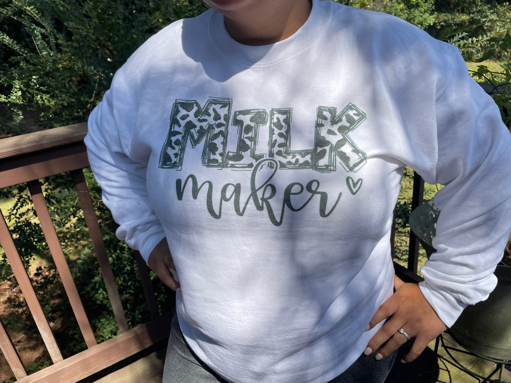 Milk maker 🐄🐮🥛 crewneck
