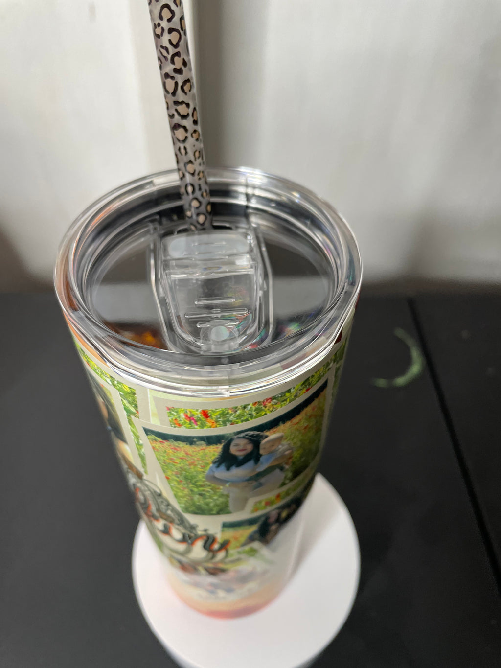 Custom hey pumpkin picture cup!