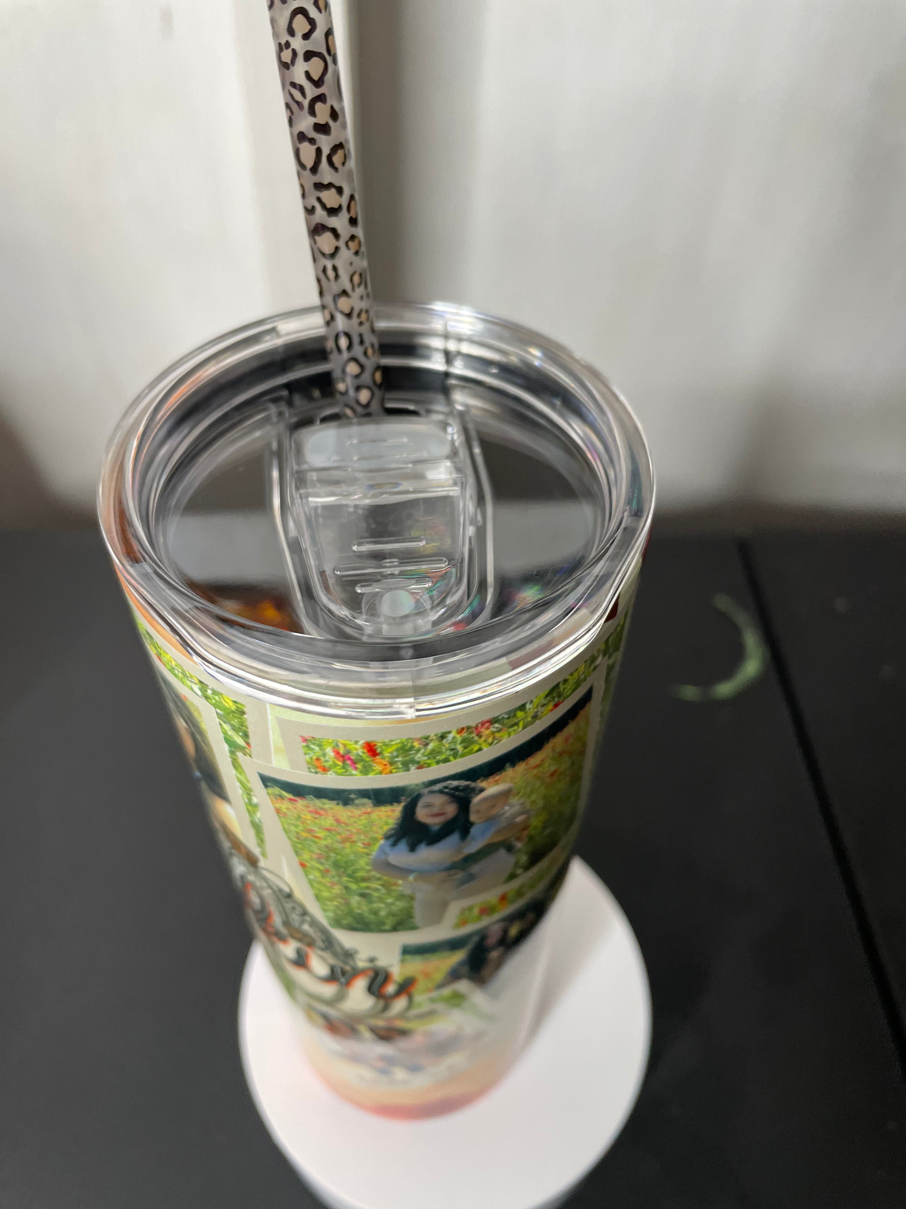 Custom hey pumpkin picture cup!