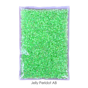 Wholesale Jelly AB Resin Non-Hot Fix Rhinestones