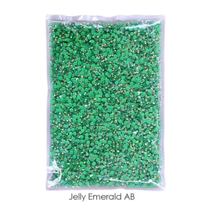 Wholesale Jelly AB Resin Non-Hot Fix Rhinestones