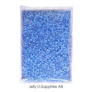 Wholesale Jelly AB Resin Non-Hot Fix Rhinestones