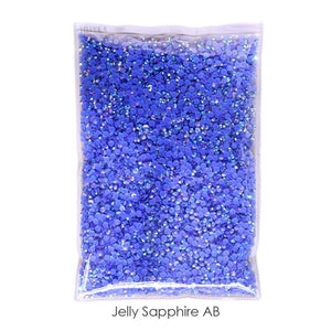 Wholesale Jelly AB Resin Non-Hot Fix Rhinestones