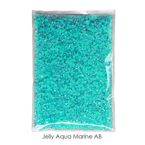 Wholesale Jelly AB Resin Non-Hot Fix Rhinestones