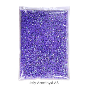 Wholesale Jelly AB Resin Non-Hot Fix Rhinestones