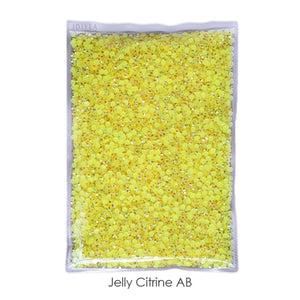 Wholesale Jelly AB Resin Non-Hot Fix Rhinestones